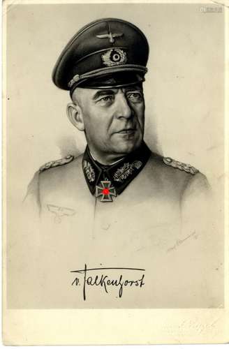 Falkenhorst, Paul von (1885-1968). Generaloberst.