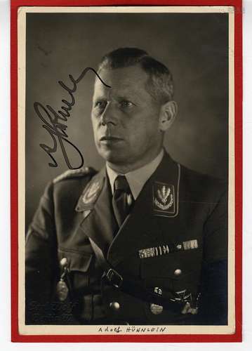 Hühnlein, Adolf (1881-1942). Generalmajor