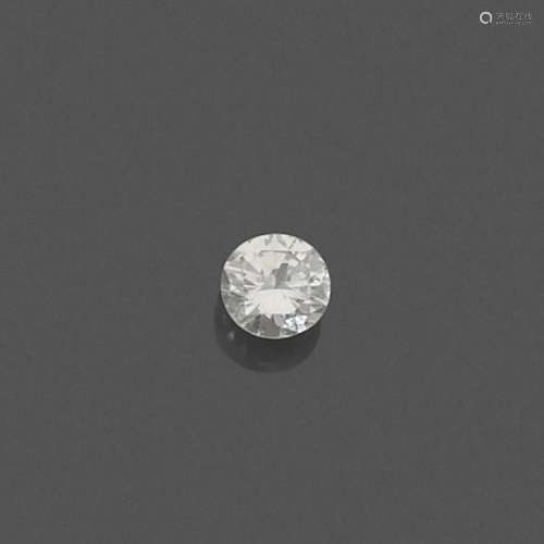 DIAMANT TAILLE BRILLANT sur papier A 1,15 carat diamond.