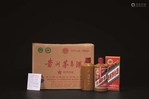 2013年产五星牌八一特供陈酿茅台酒（原箱）