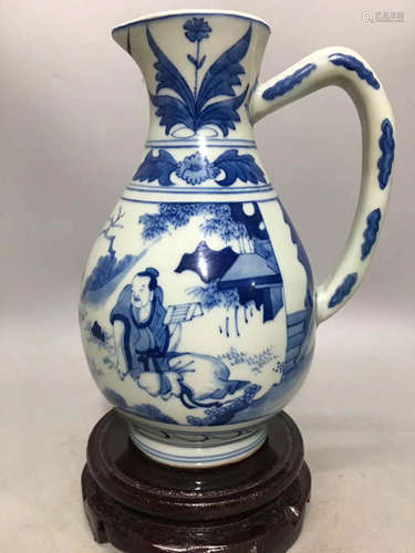 Chinese Blue And White Porcelain Vase