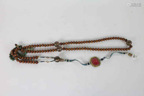 Chinese Officer Long Necklace