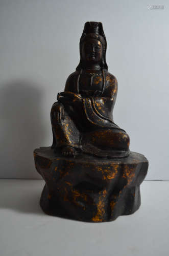Chinese Bronze GuanYin