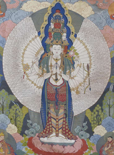 Tibetan Embroidery Tang Ka