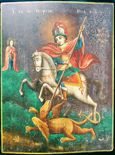 Russian icon of st.George.