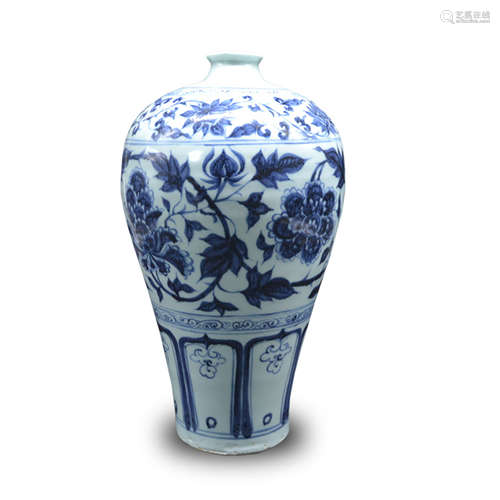 Chinese Blue And White Porcelain Vase