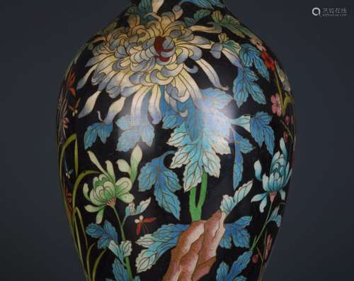 Chinese Cloisonne Vase