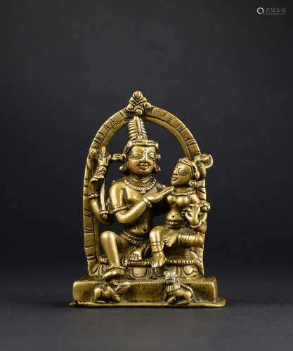 11世纪 湿婆与帕尔瓦蒂像