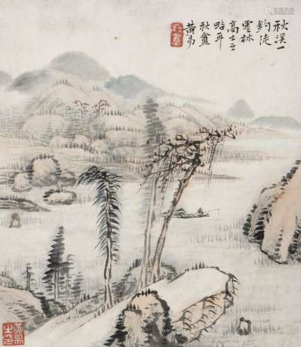 HUANG YI (1744-1802), LANDSCAPE