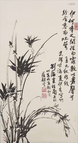 LIU HAISU (1896-1994), INK BAMBOO