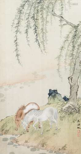 WU HUFAN (1894-1968, ATTRIBUTED TO), HORSE