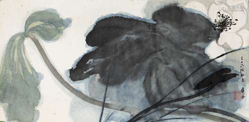 ZHANG DAQIAN (1899-1983), LOTUS