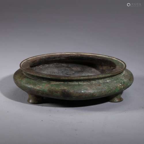 Chinese bronze incense burner with xuande mark, Ming dynasty