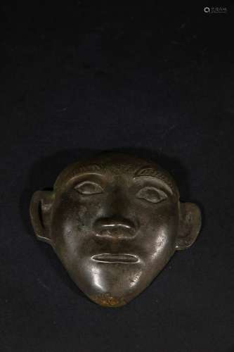 Chinese sanxingdui  bronze mask