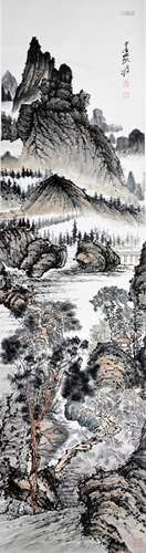 ZHANG DAQIAN (1899-1983, ATTRIBUTED TO), LANDSCAPE