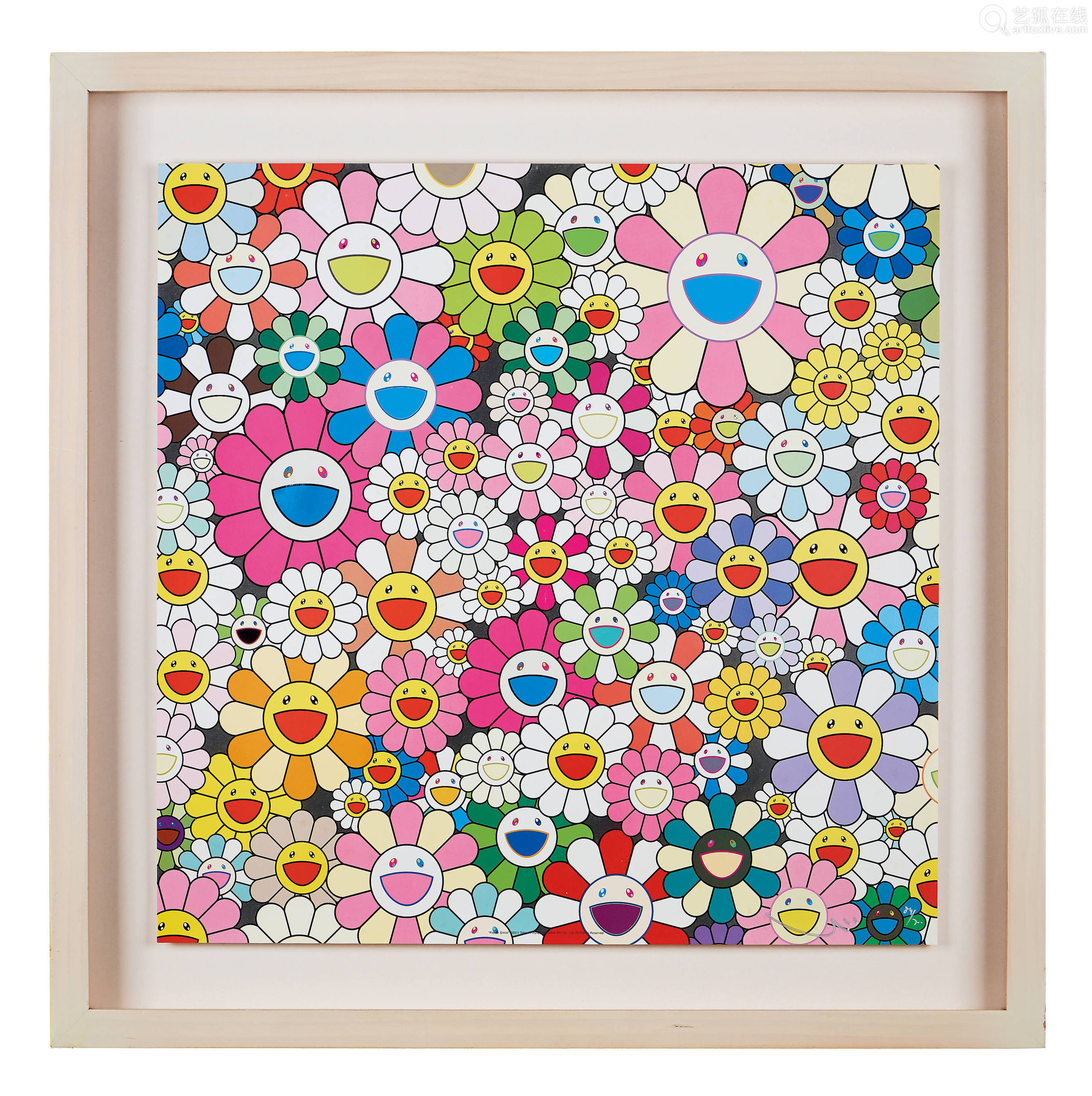 村上隆花之笑颜丝网版画 Deal Price Picture 村上隆花之笑颜丝网版画 Deal Price Picture