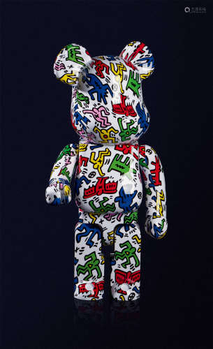 Medicom Be@Rbrick 1000％  Keith Haring 纤维增强塑料