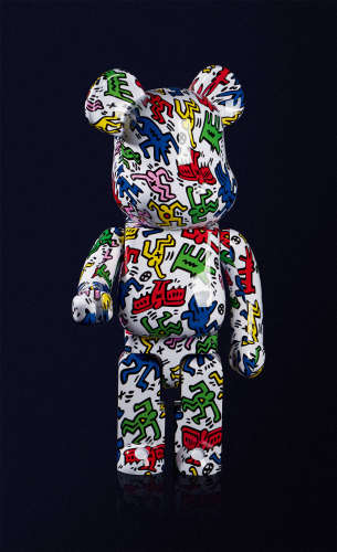 Medicom Be@Rbrick 1000％  Keith Haring 纤维增强塑料