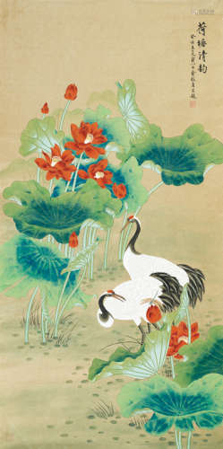 俞致贞（1915～1995） 癸亥（1983年）作 荷塘 清韵图 镜心 设色纸本