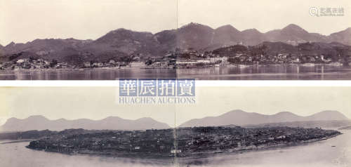 佚名 1900s 清末重庆全景照片（2张）