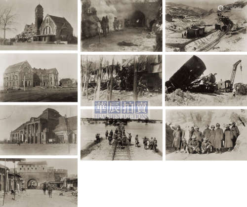 1937-1940年 青村部队 抗战日军铁道联队华北地区活动相册（226张）