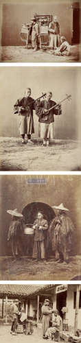 威廉·桑德斯 1870s 清末照相馆人像作品（9张）