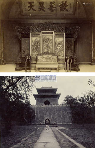 佚名 1890s 清末北京风景建筑（4张）