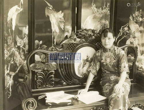 佚名 1920s 宋美龄旗袍照