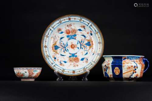 Chinese Art Three Imari porcelain vessels China