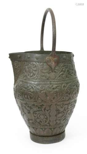 A large copper jug probably Home Arts and Industry