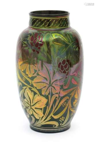 A Pilkington's Lancastrian vase by Charles Cundall