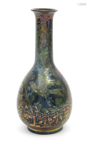 A Pilkington's Lancastrian solifleur  vase by Richard Joyce