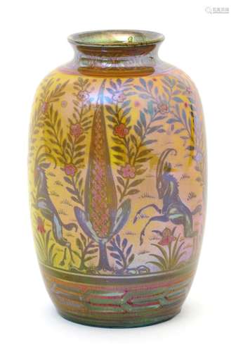 A Pilkington's Lancastrian vase by Richard Joyce