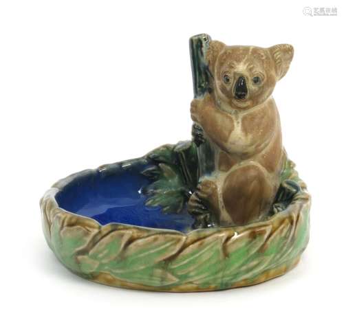A rare Doulton Lambeth stoneware Koala Bear bibelot