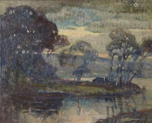 Knute Heldner Landscape Oil Painting
