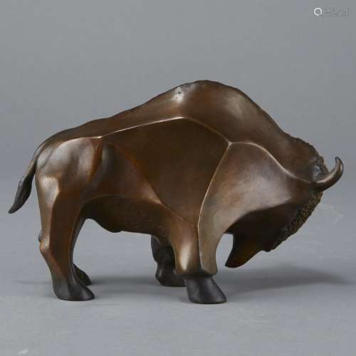 Phillip Houzous Buffalo Sculpture 2003