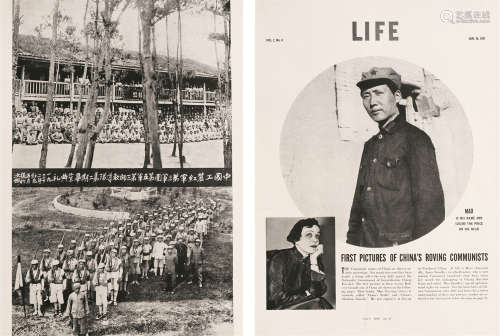 1937年美国生活杂志二本 纸本