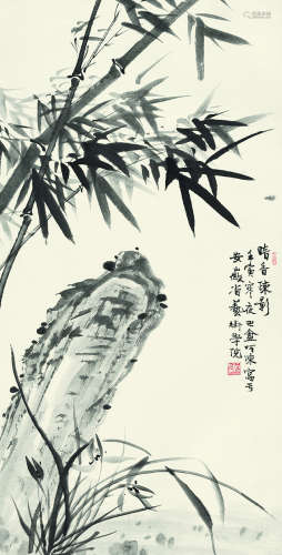 童雪鸿（1909～1966） 1962年作 暗香疏影图 立轴 水墨纸本