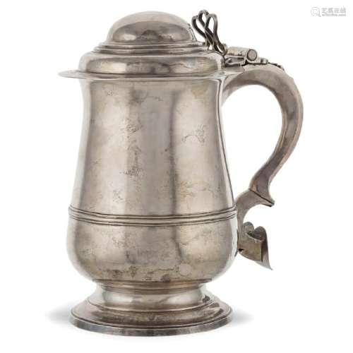 Silver tankard London, George III age, 1772 peso 768