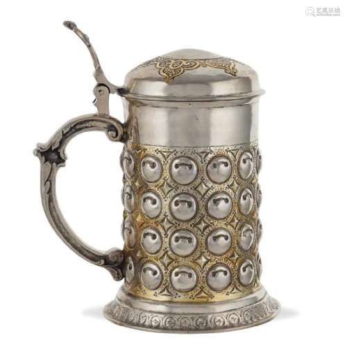 Silver tankard Germany, late 19th / early 20th century