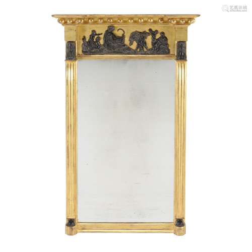 A Regency giltwood pier mirror