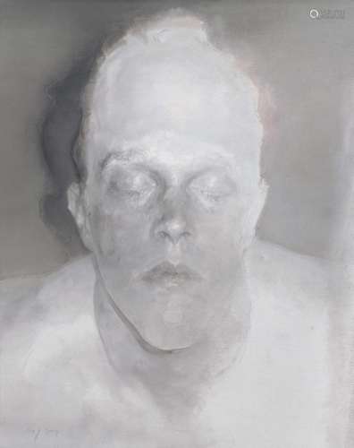 毛焰（b.1968） 2004年作 托马斯 布面油画