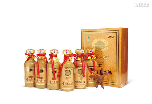 2002-2006年贵州茅台30年陈酿（40年）