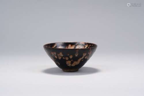 A Jizhou tortoiseshell glazed bowl