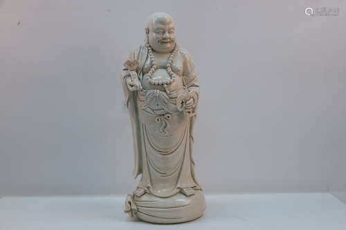 A chinese porcelain statue with mark