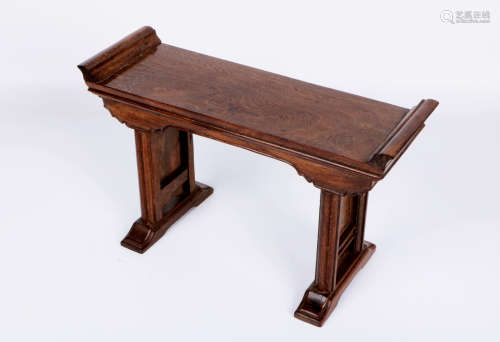 A chinese hardwood small table