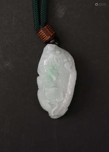 Hard jade carving of Pixiu