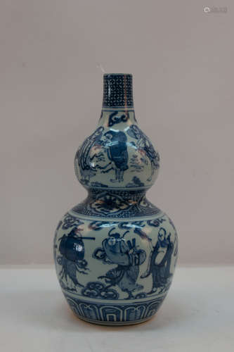 A chinese blue&white vase