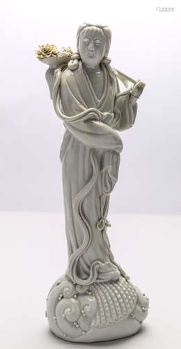 Chinese white porcelain figure