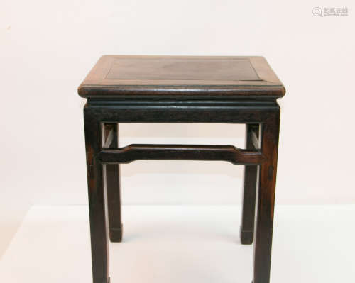 A chinese rosewood stool